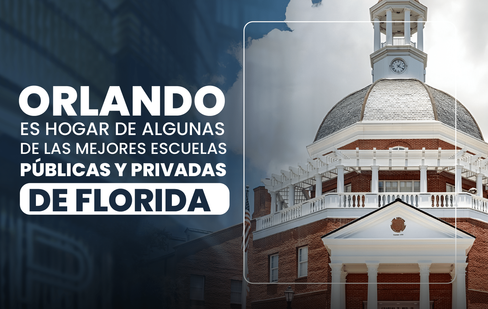 Orlando es hogar de algunas de las mejores escuelas públicas y privadas de Florida.